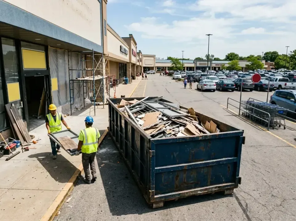 retail-store-renovation-debris-003 — frequently asked questions, Roll-off Dumpster Rentals in Poolesville, MD